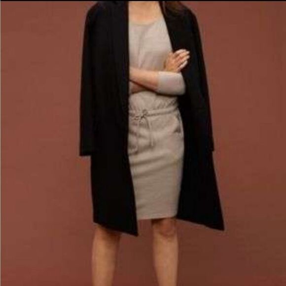 Aritzia The Group Babaton 100% Wool Drawstring waist Dress sz S - Picture 9 of 9